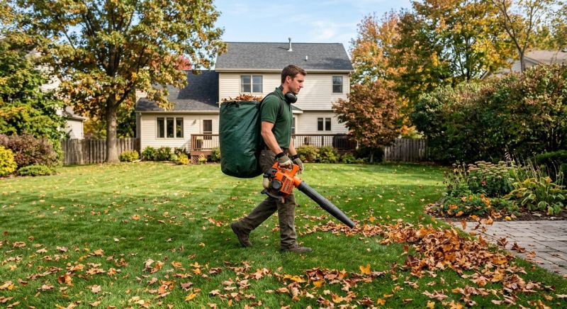 Leaf Sweeping Service
